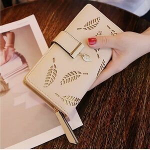 Women Leather Clutch Bifold Wallet Card Holder Purse Lady Long Handbag Best Gift